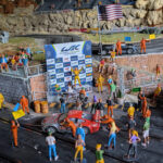 Podium Carrera Digital 132